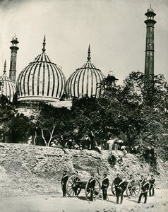 Zinat-ul-masjid, Delhi, c.1858 - Felice Beato